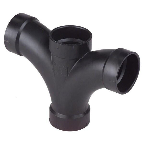 Thrifco Plumbing 3 Inch X 2 Inch X 3 Inch X 3 Inch Double Fixture 6794154 - main
